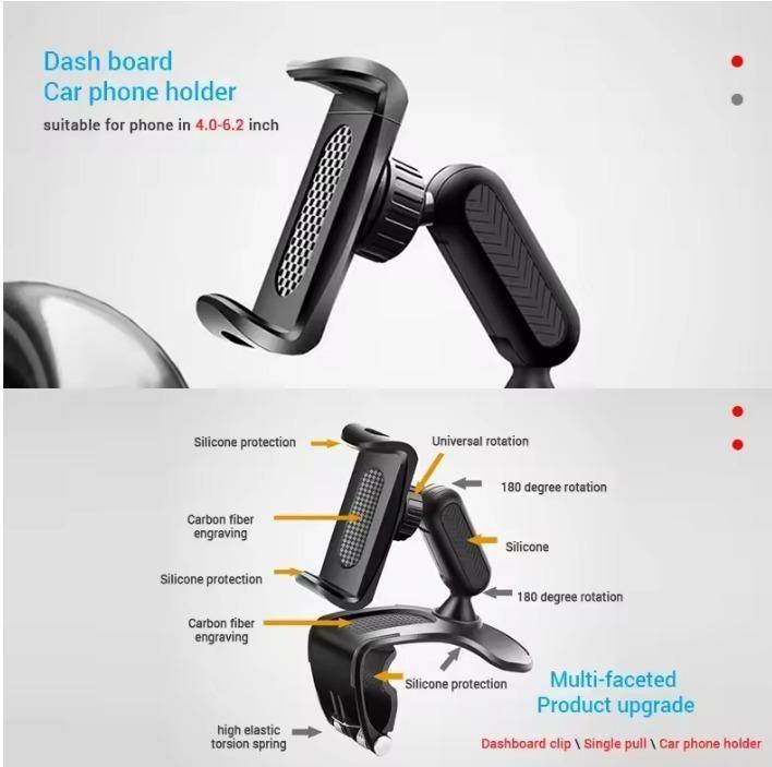 Phone Holder 360� Free Rotation