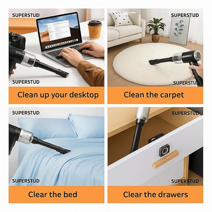 3-in-1 Air Duster and Vacuum Cleaner – Wireless and Powerful